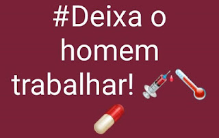 Roncador: "#Deixa o homem trabalhar!"