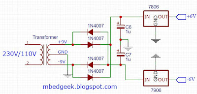 Dual power supply using Linear regulators