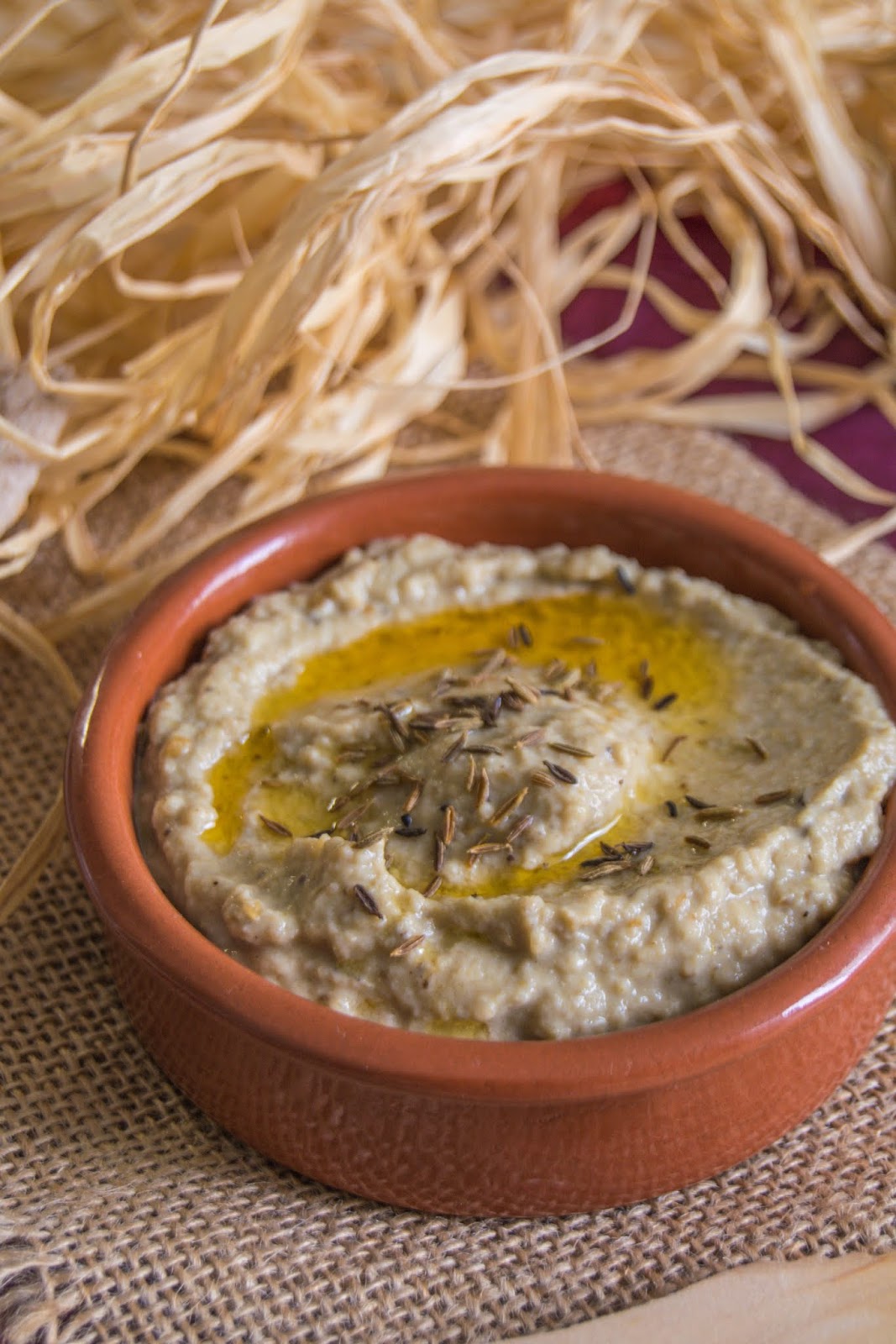 Baba ganoush, caviar d'aubergine libanais Rosenoisettes