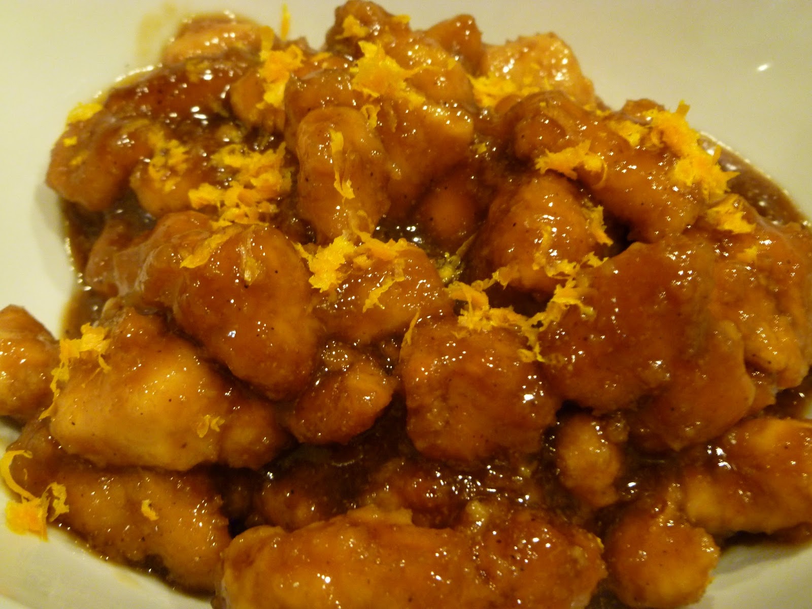 The Pastry Chef's Baking Chinese Orange Chicken