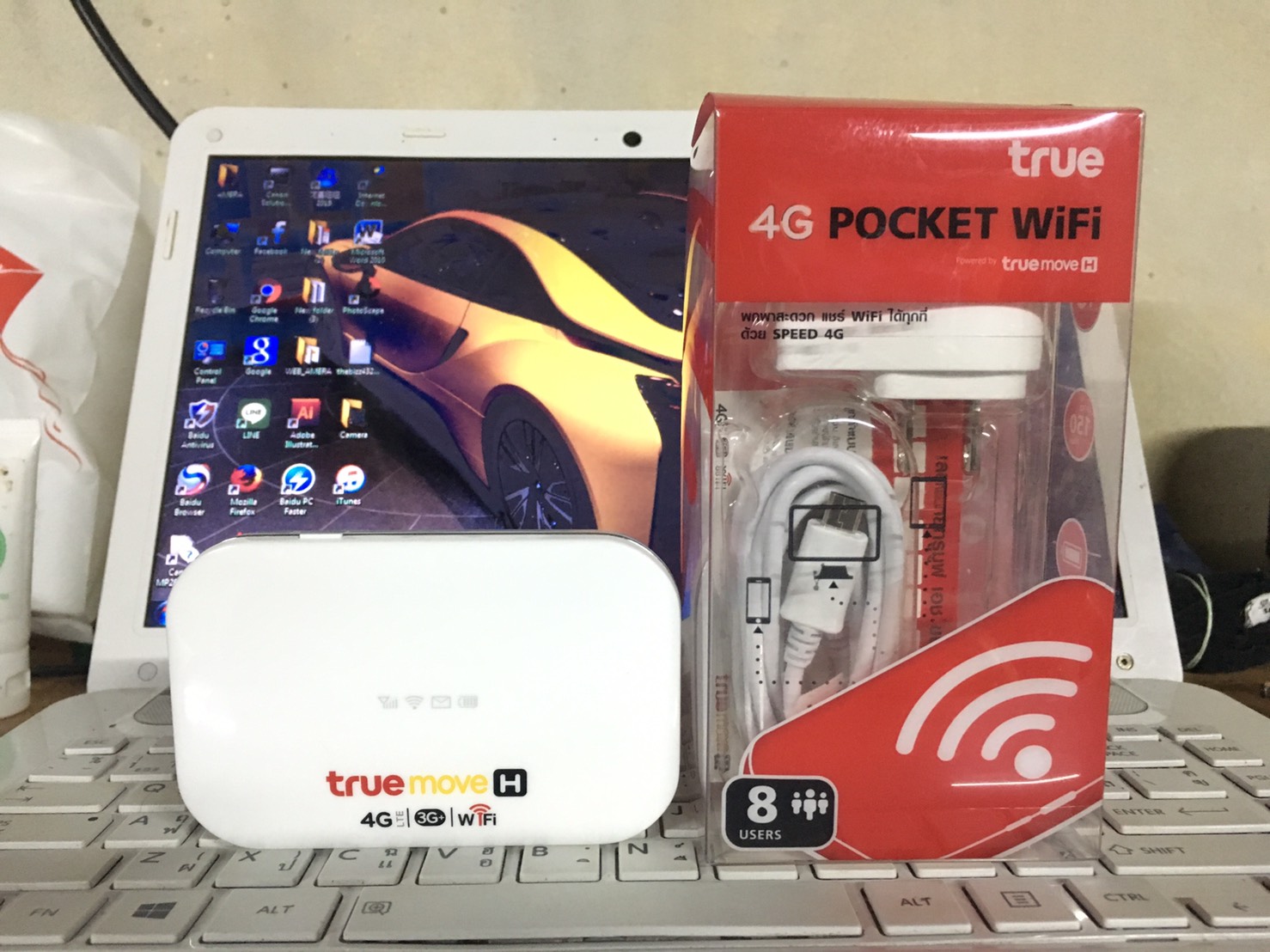 รีวิว TRUE 4G POCKET WiFi เครื่องแชร์สัญญาณไวไฟของทรู