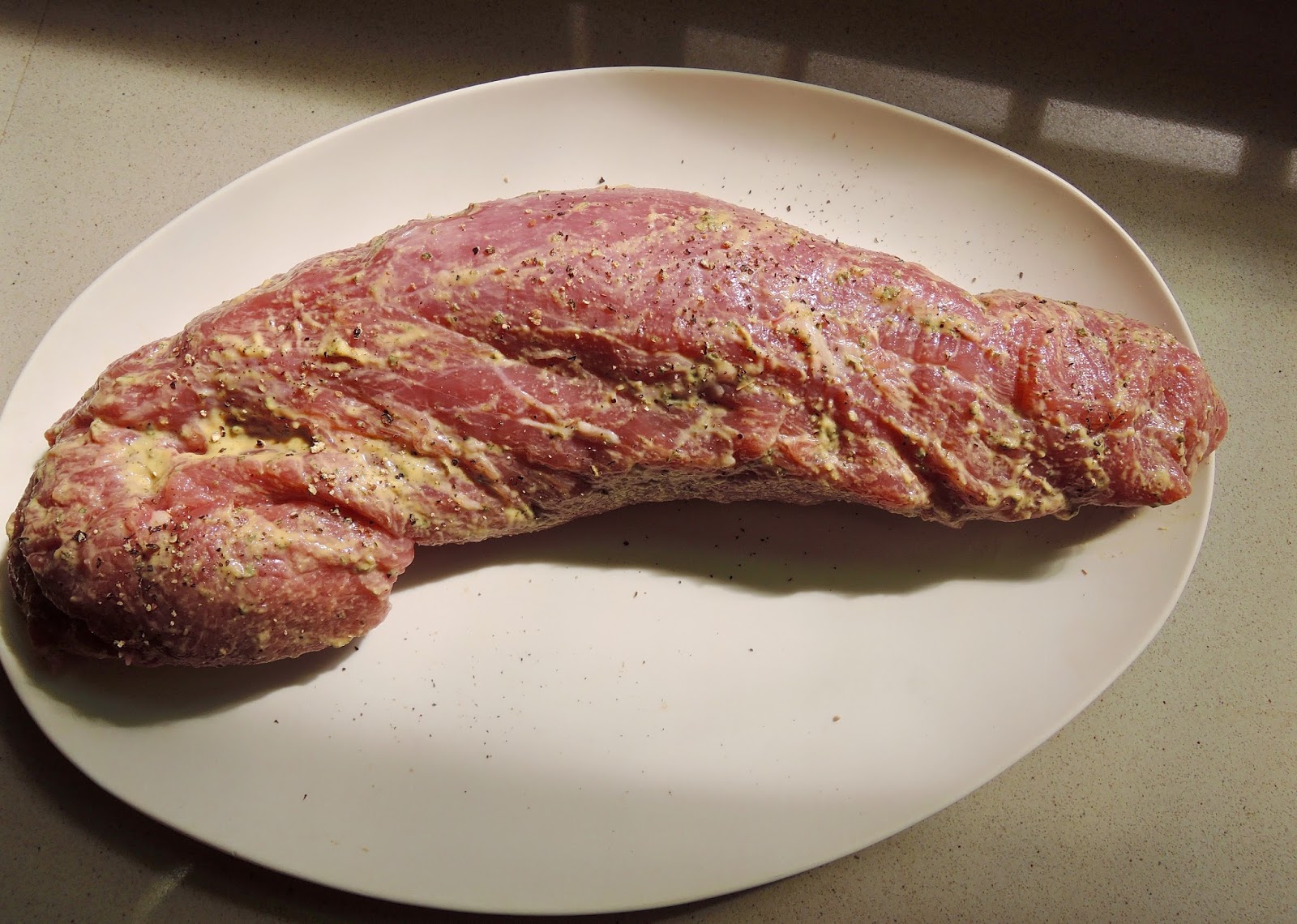 The Briny Lemon Grilled Pork Tenderloin with HoneyMustard Glaze