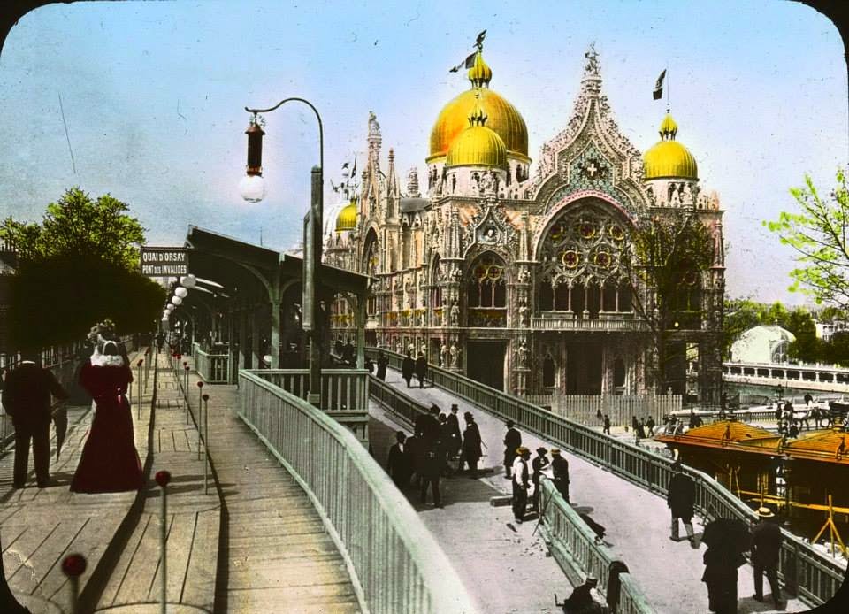 The 1900 Paris World�s Fair in Color Photos Vintage Everyday