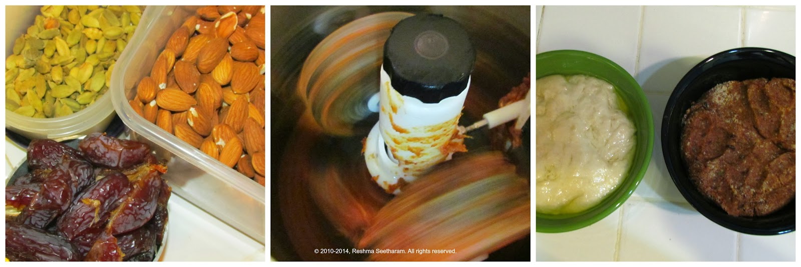 Dates and almond Obattu/holige/puran poli Sweet flat bread with date