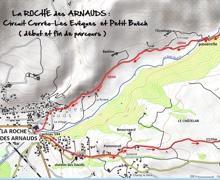 Buëch Devoluy Rando La Roche des Arnauds circuit CorreoEvêques et Petit Buëch Buëch Devoluy Rando La Roche des Arnauds circuit CorreoEvêques et Petit Buëch