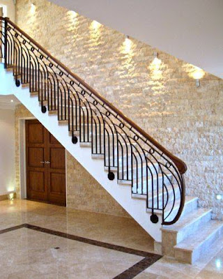 modern stair railing ideas iron safety grill design for staircase