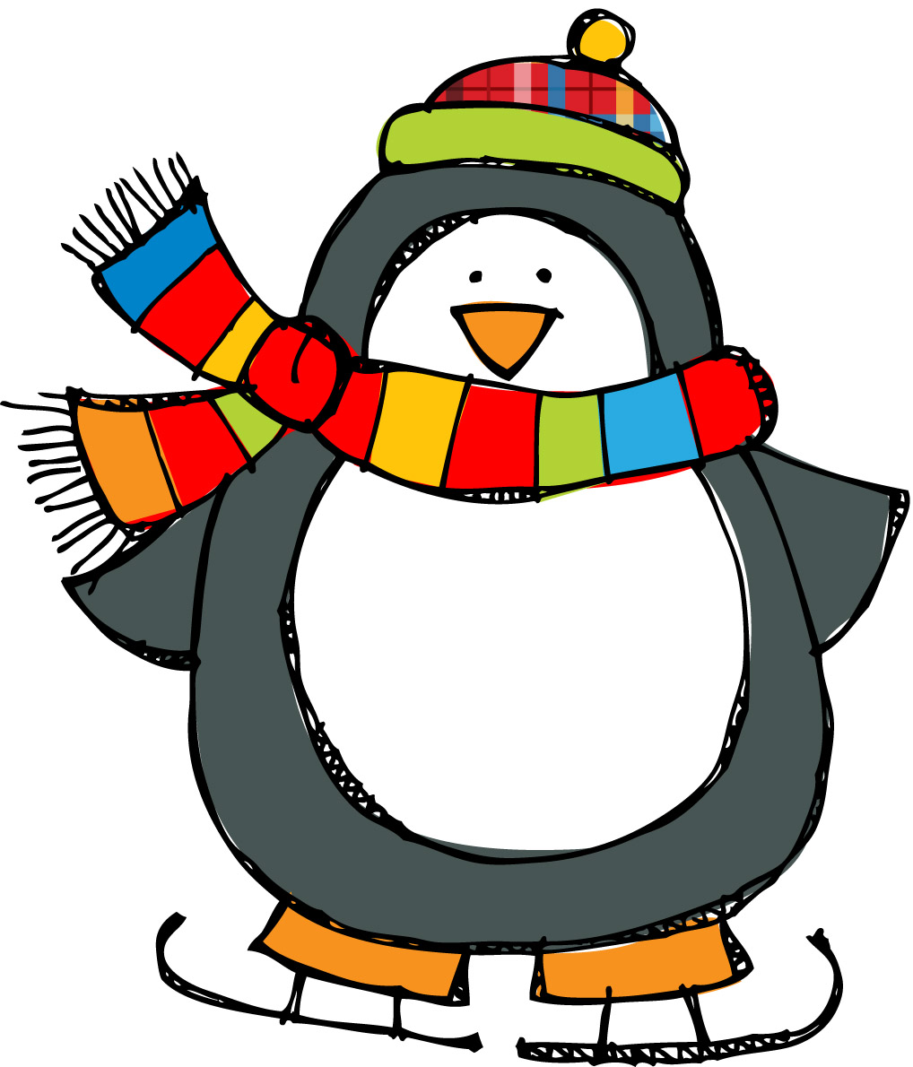 happy new year penguin clip art - photo #13