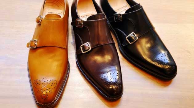 zapatos monkstrap hombre