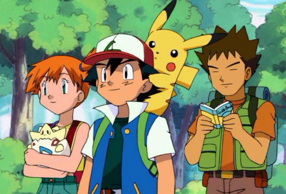 A Equipe de Ash em Kanto