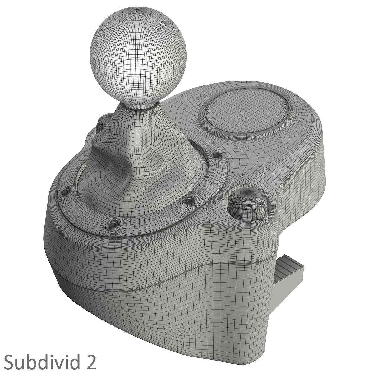 Logitech G29 Shifter 3d model