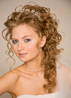 Curly Wedding Hairstyle