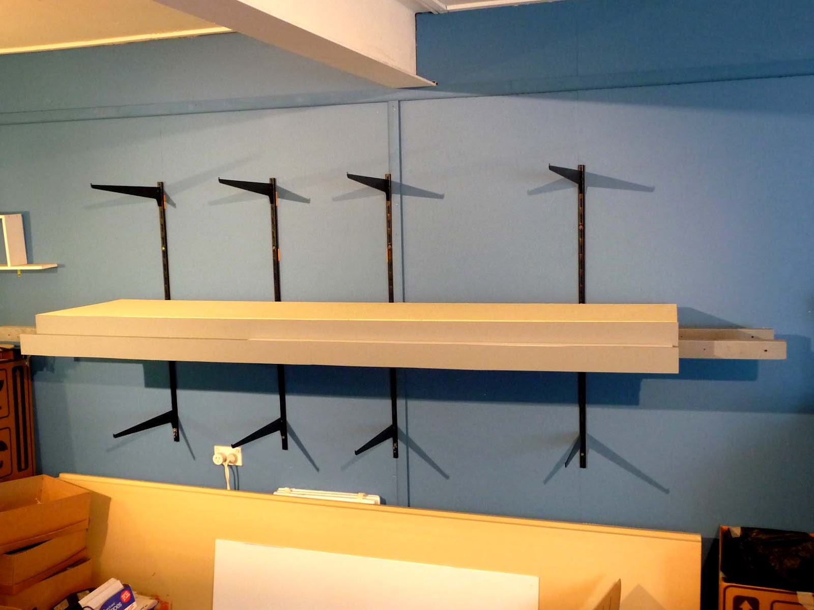 JRail First photo of shelf layout