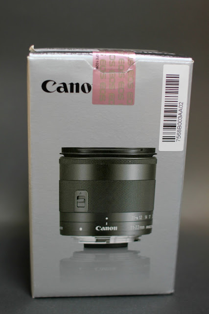 開箱】Canon EF-M 11-22mm f/4-5.6 IS STM 超廣角防手震變焦鏡．台灣 