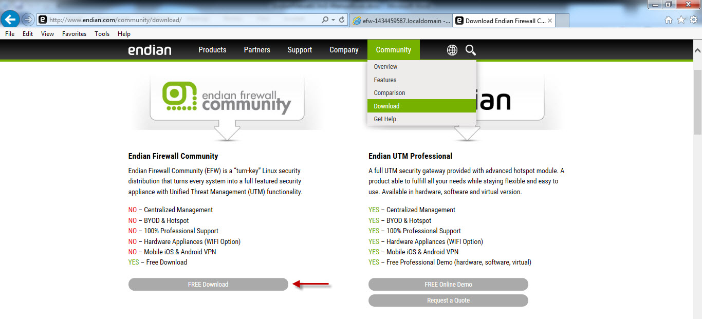 วิธีติดตั้ง endian firewall - IT Bolt