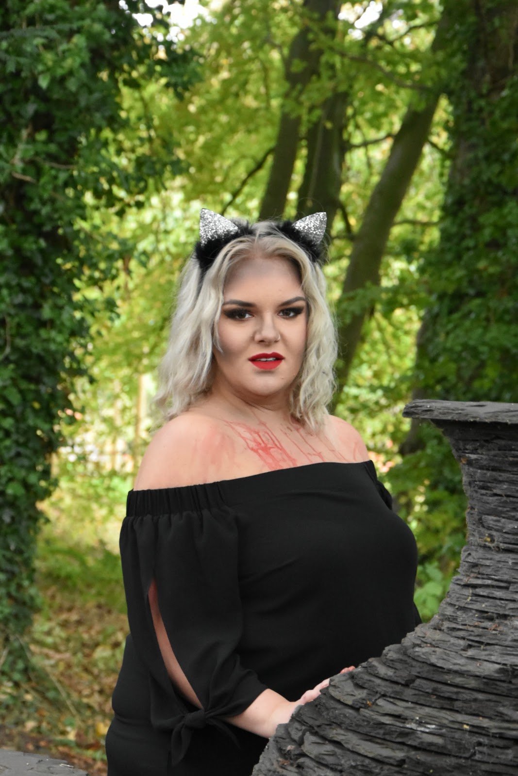Plus Size Cat Halloween Costume at The Alnwick Garden - WhatLauraLoves
