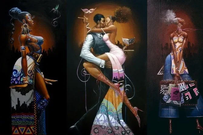 Frank Morrison | African American painter | The Urban Jazz Frank Morrison | African American painter | The Urban Jazz