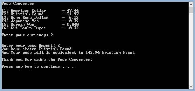 Peso Converter Code4dev