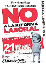 Manifestación en Carabanchel, 21 marzo