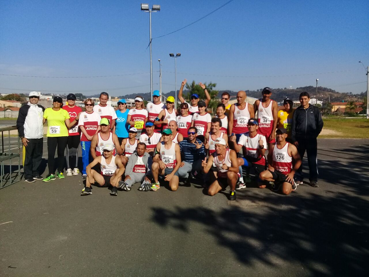 Atletismo Equipe de corrida de rua