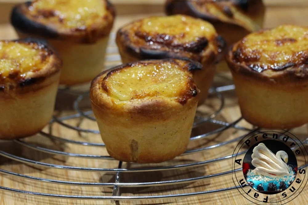 Pasteis de nata (pas à pas en photos)