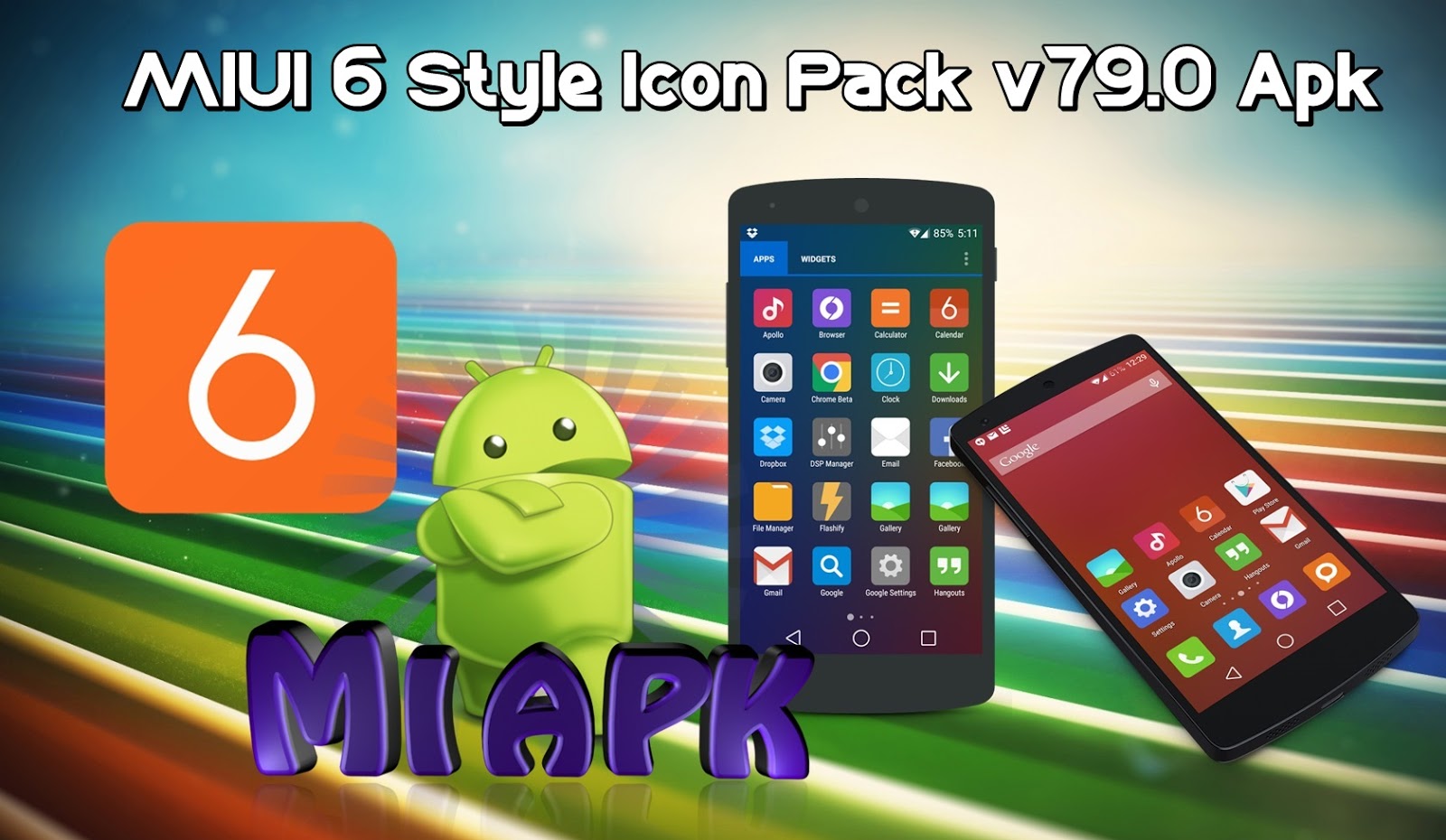 MIUI 6 Icon Pack v 80 0 Apk MI APK MIUI 6 Icon Pack v 80 0 Apk MI APK