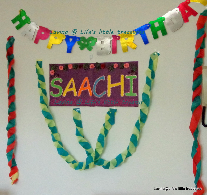 Life's little treasures Birthday girl name plate