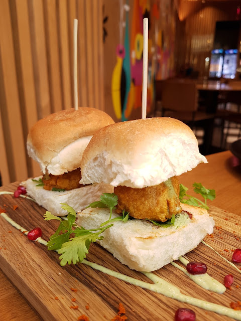 food blogger dubai omnia bharat silvena rowe indian vada pav bombay burger