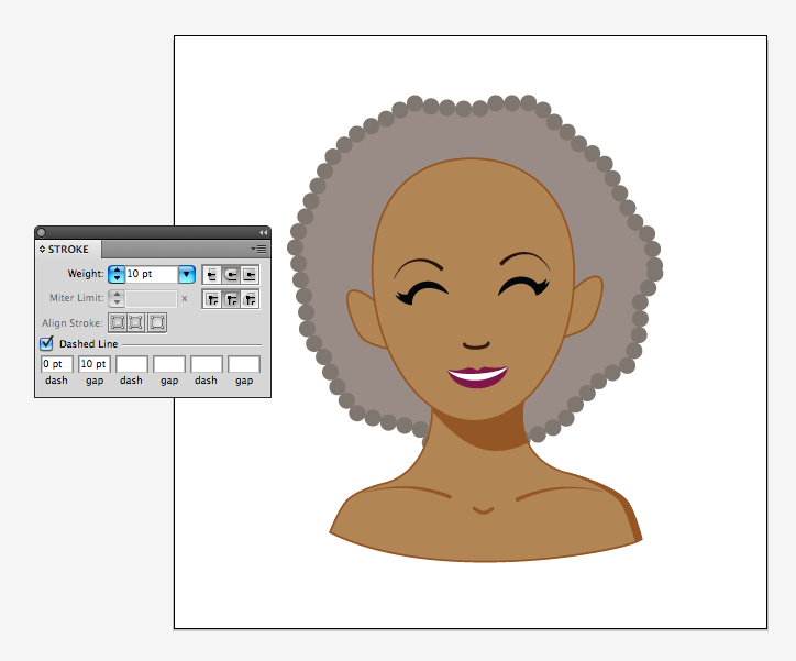 Paper Doll School: Making Curly Hair