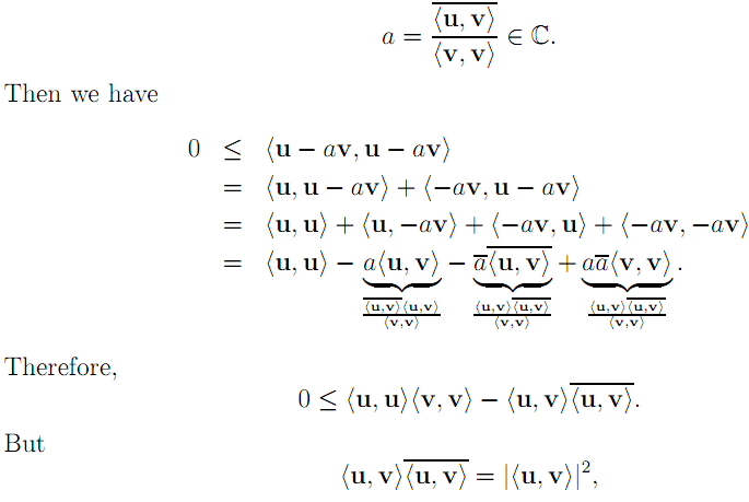 Linear Algebra: #17 Scalar Products, Norms, etc. | Physics Reference