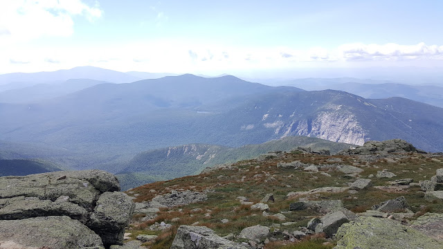 Vue à partir du sentier pour le mont Lafayette