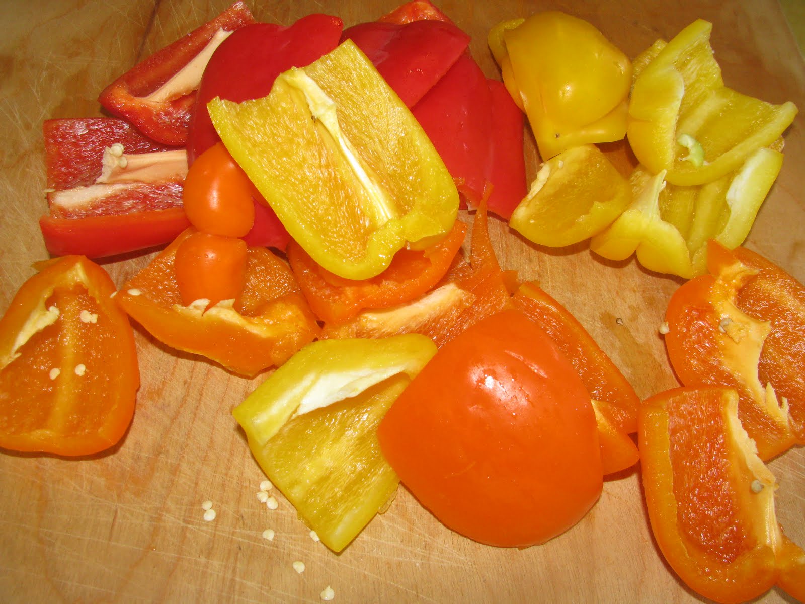 Shamrocks and Shenanigans Roasted Bell Pepper Pasta with Chicken