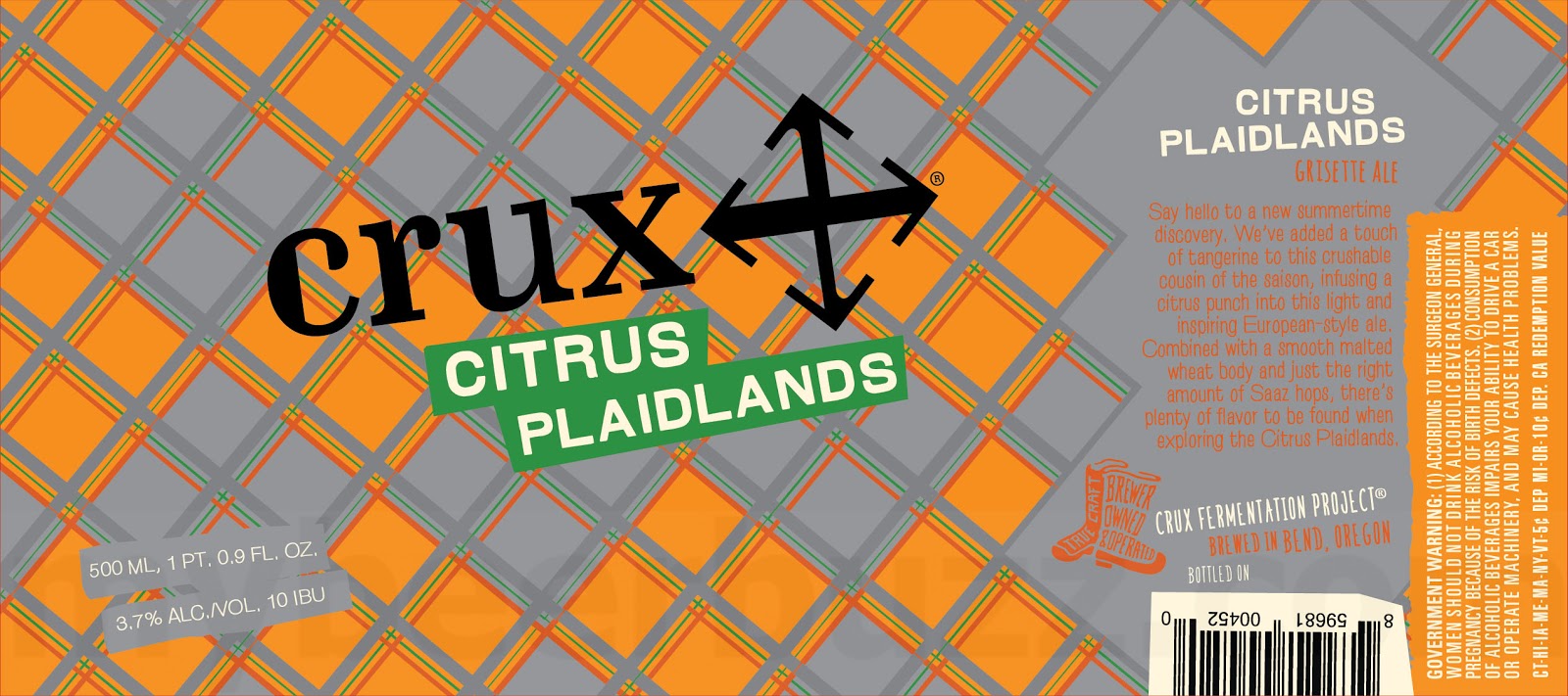 Crux Fermentation Project Working On Bubble Wrap Hazy IPA & Citrus