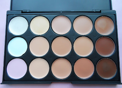 Camouflage Creame pallete by Fräulein3°8 concealer review