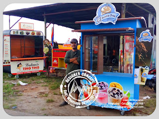 jasa produksi gerobak bubble ice