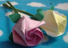 origami roses
