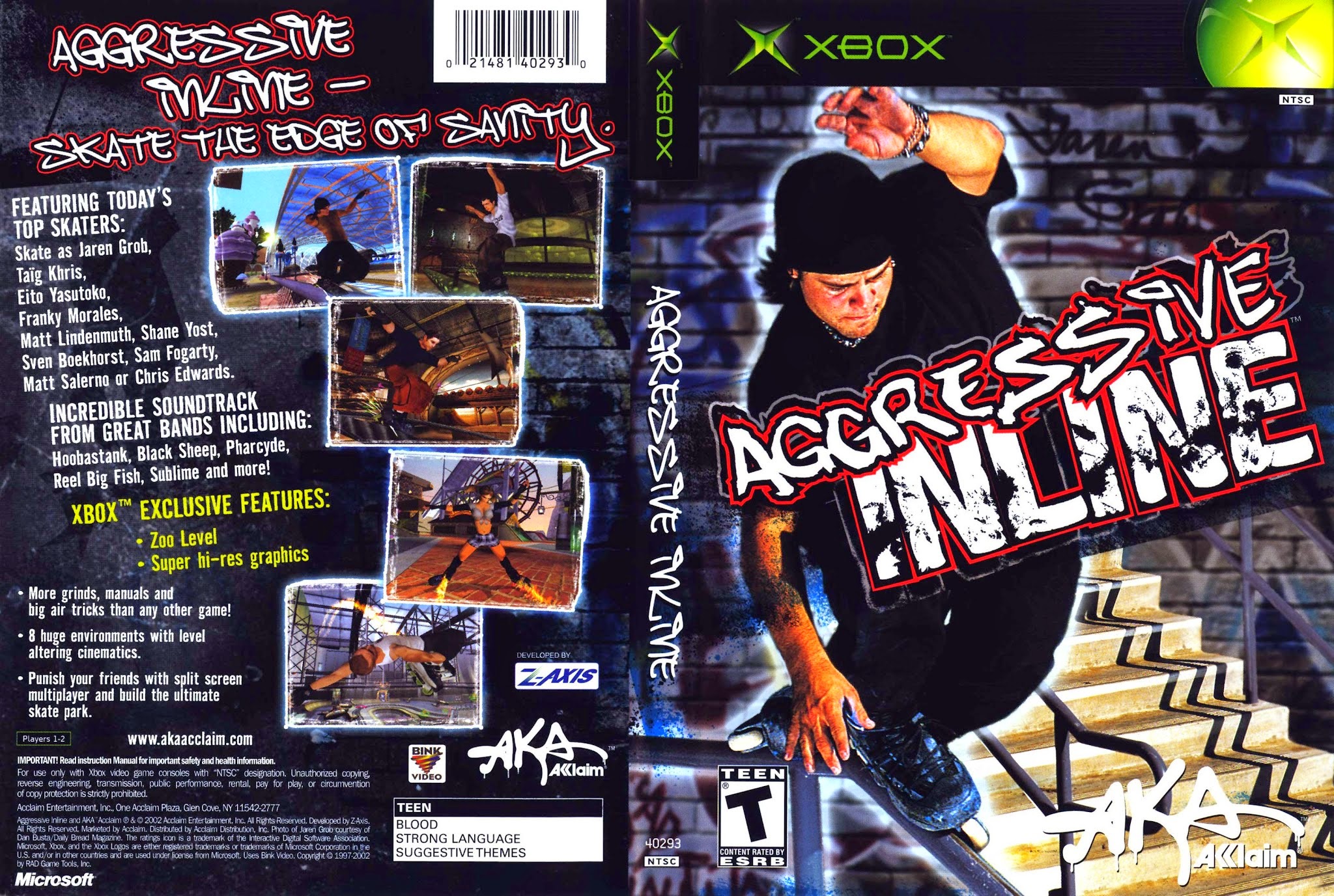 Aggressive Inline Xbox Ultra Capas
