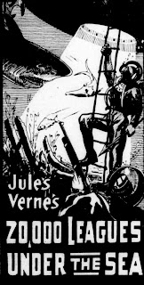 Cartel de la película 20.000 leguas de viaje submarino, 1916