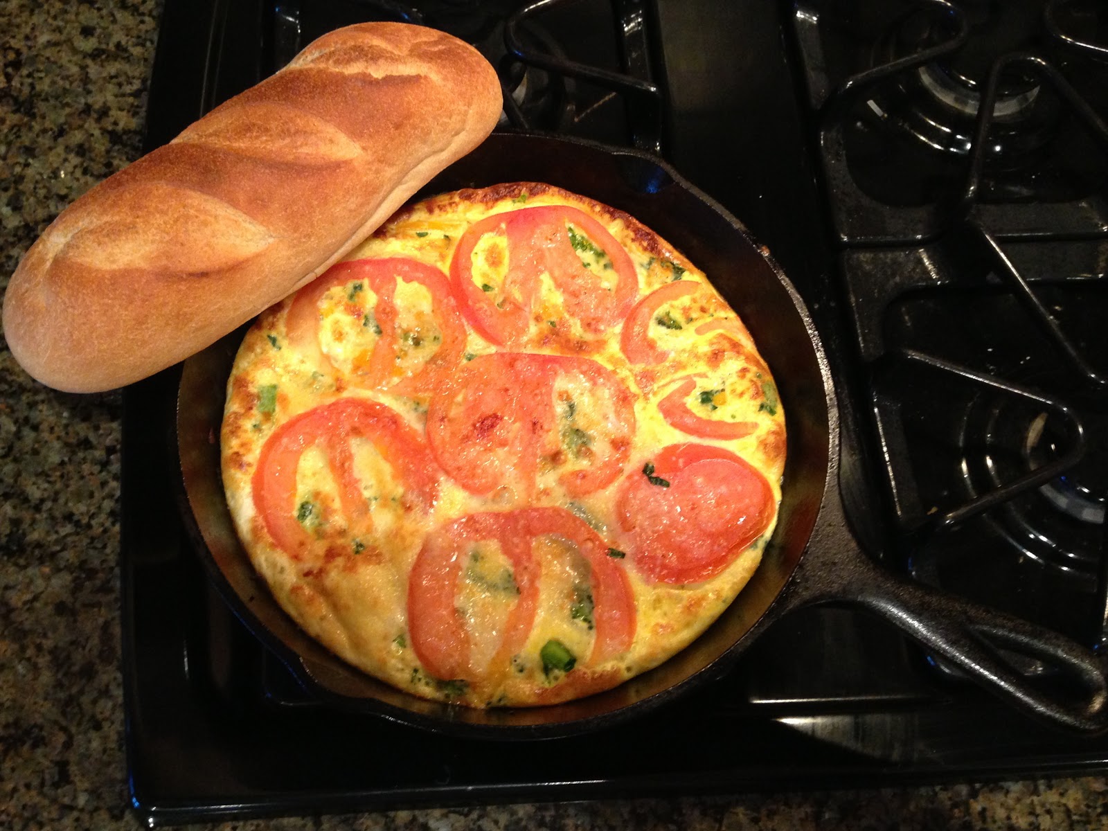 The Lovely Prelude Quick BroccoliRed Pepper Frittata