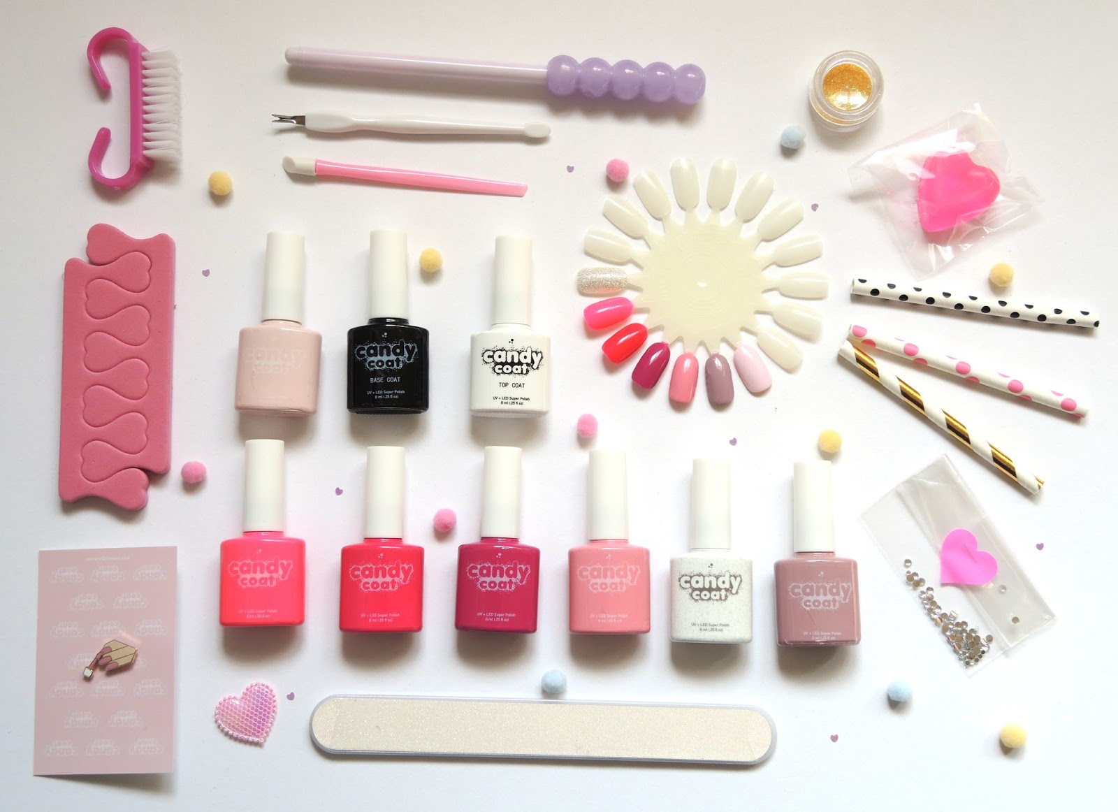 One Nail To Rule Them All Candy Coat Gel Polish Review + Nail Art