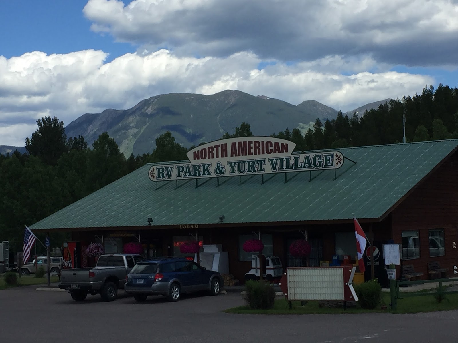 BLUE SKY AHEAD North American RV Park, Coram, Montana