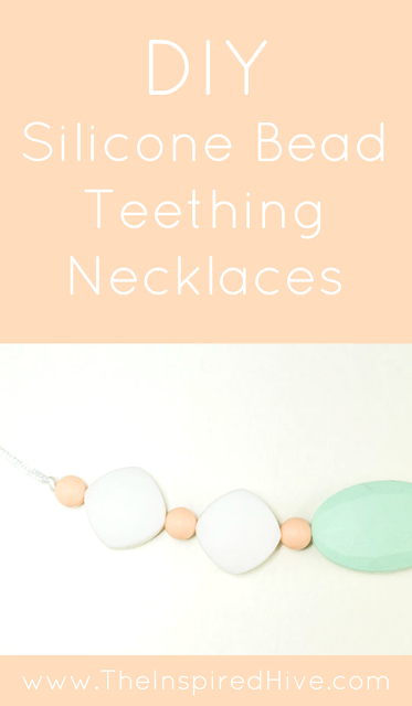 How to make your own silicone bead teething necklaces