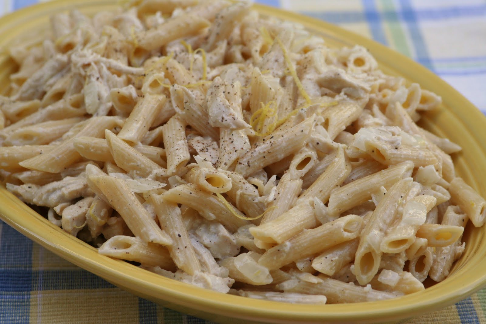 Healthy Goodness Lemon Chicken Alfredo