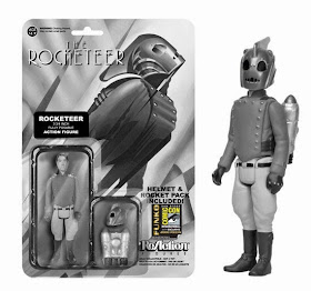 San Diego Comic-Con 2014 Exclusive Black and White The Rocketeer ReAction Retro Action Figure by Funko & Super7