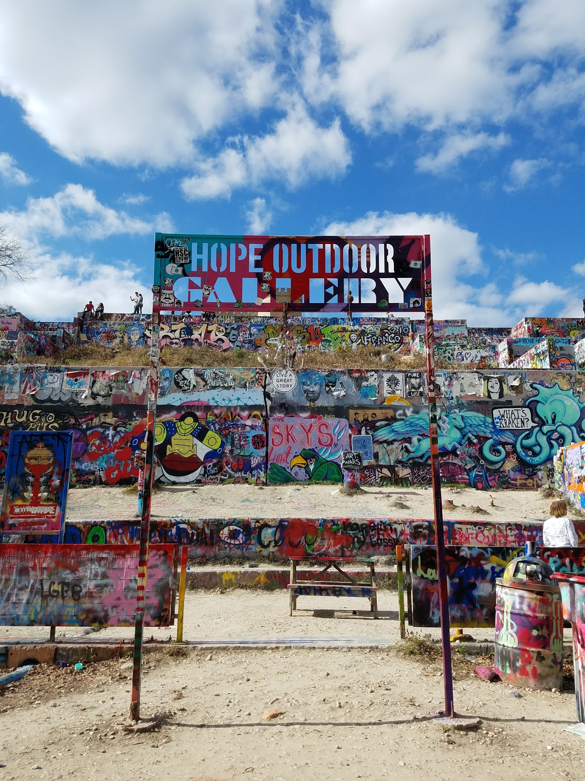 hope outdoor gallery in austin, tx
