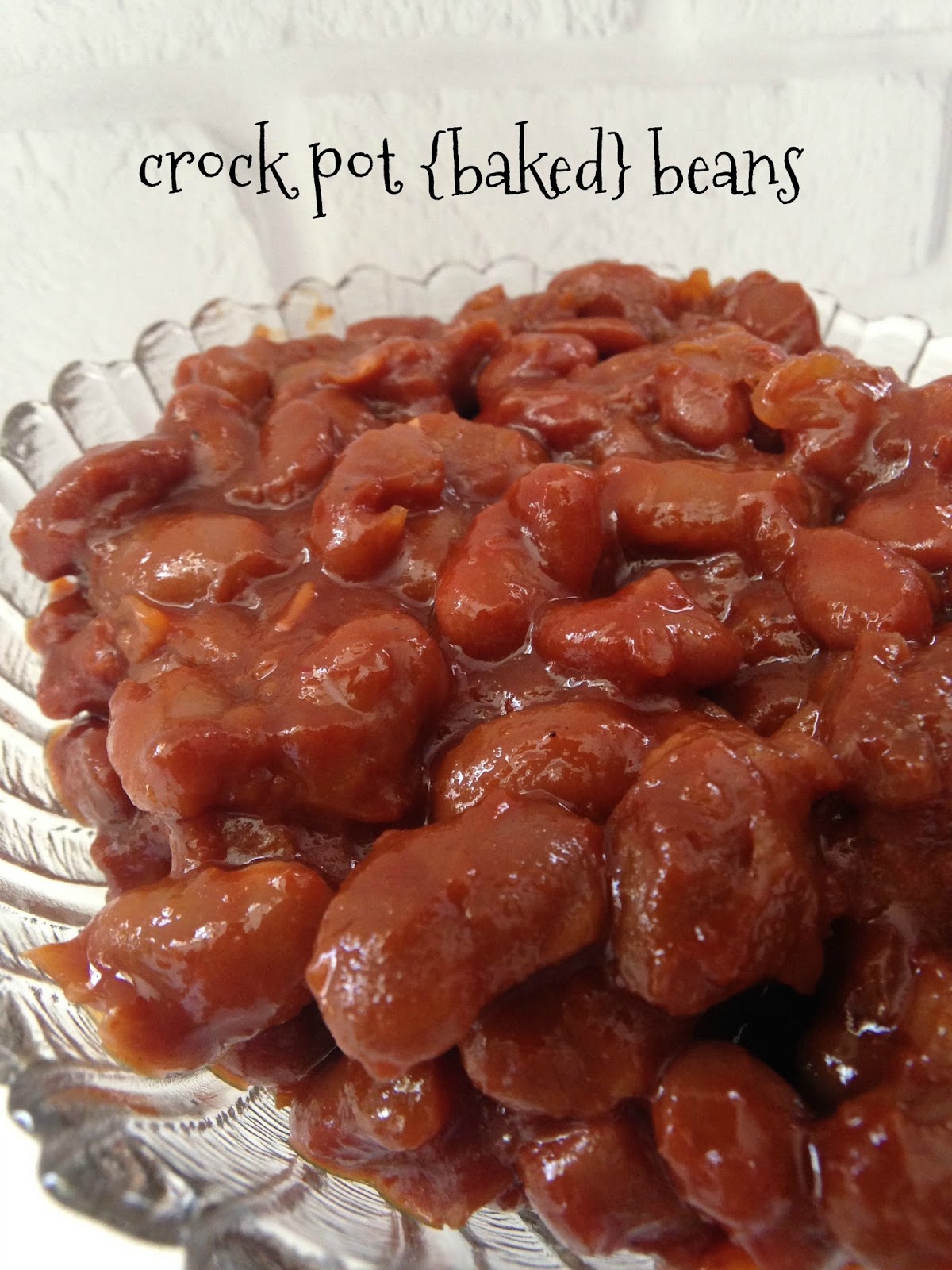 Turnips 2 Tangerines Crock Pot {Baked} Beans