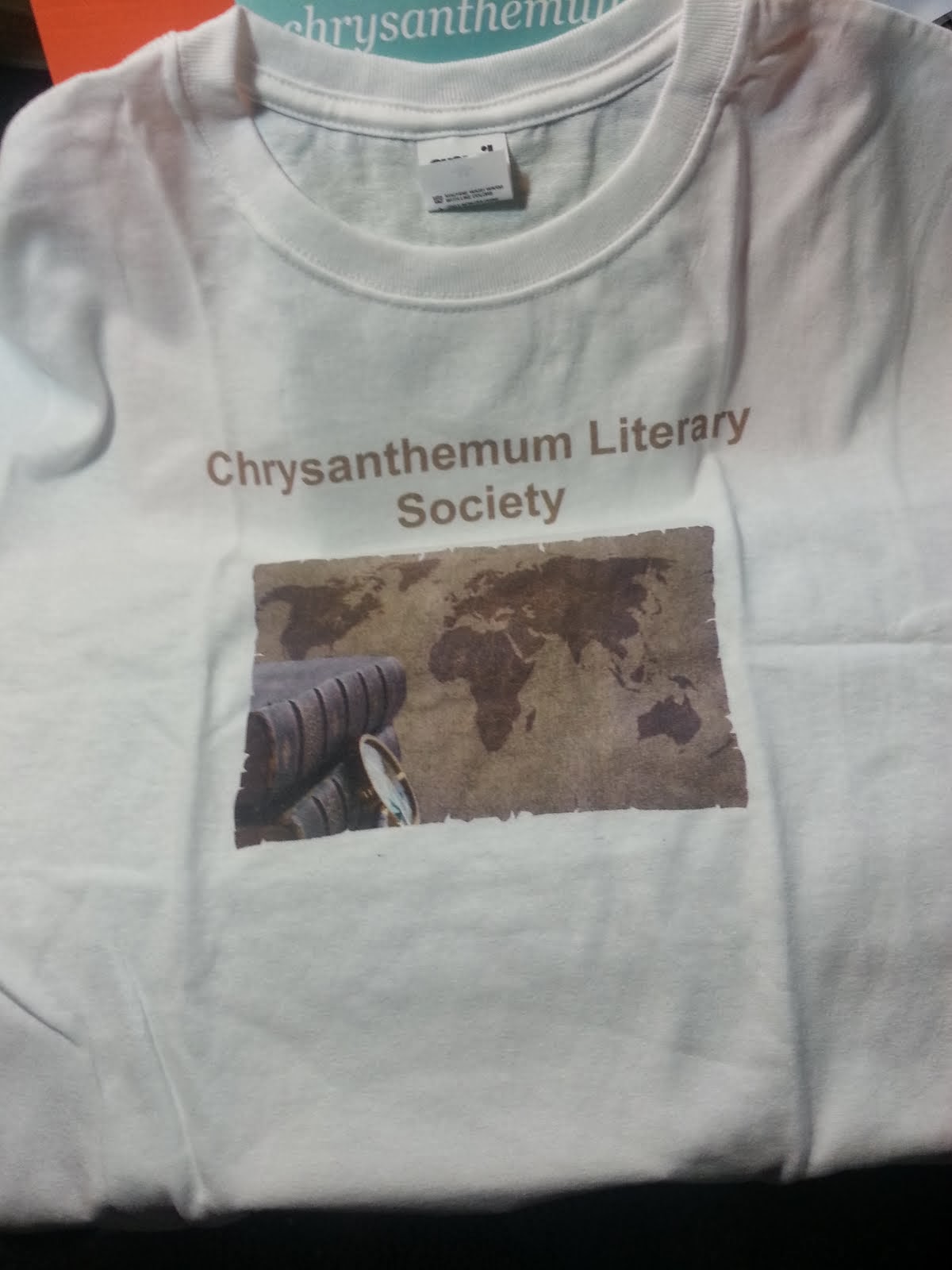 Chrysanthemum Literary Society T-shirts