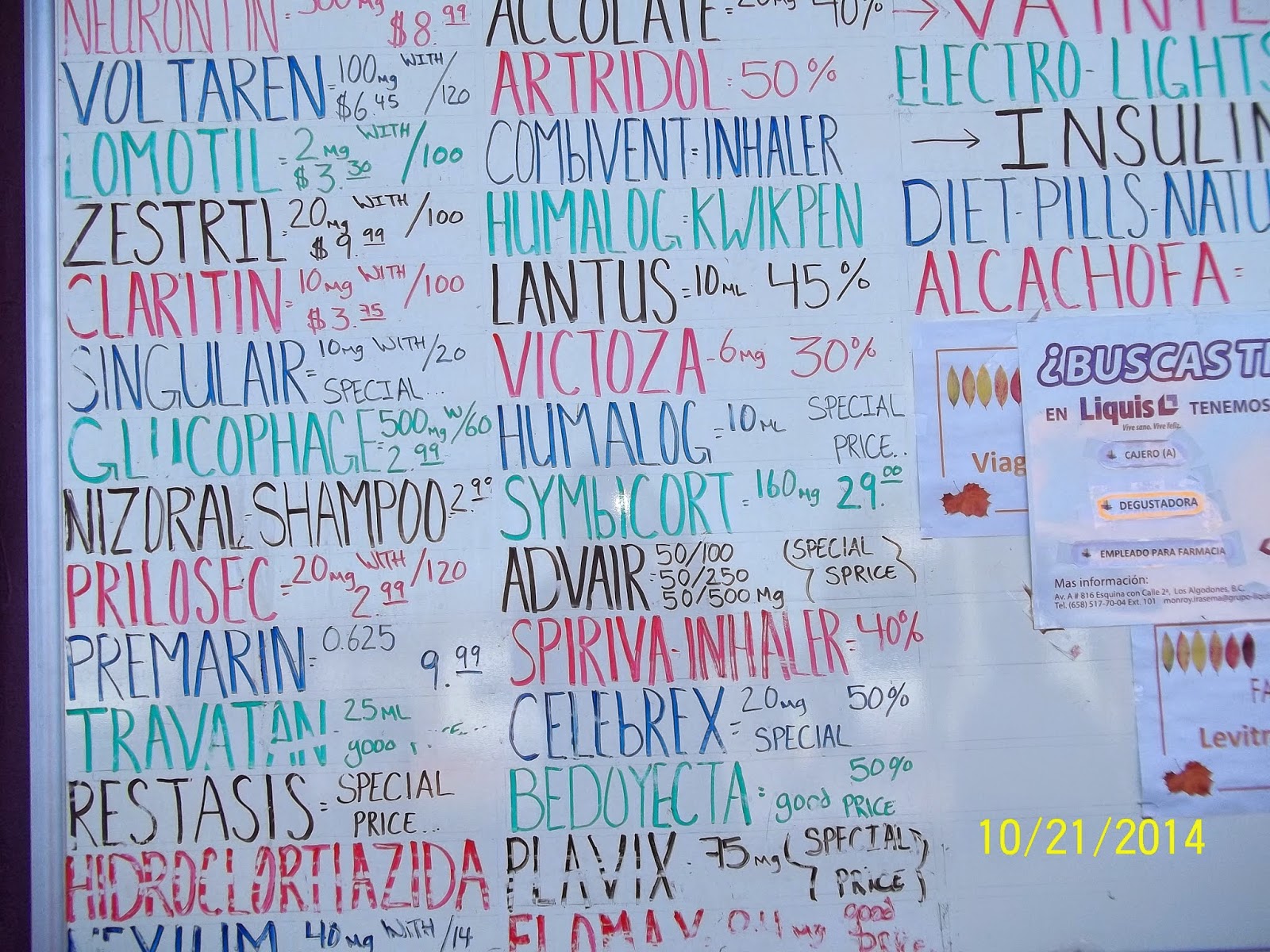 Travelinleah Yuma, Los Algodones and the price of insulin in Mexico!