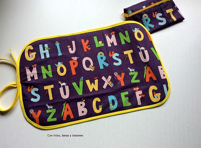 Con hilos, lanas y botones: Pizarra de viaje