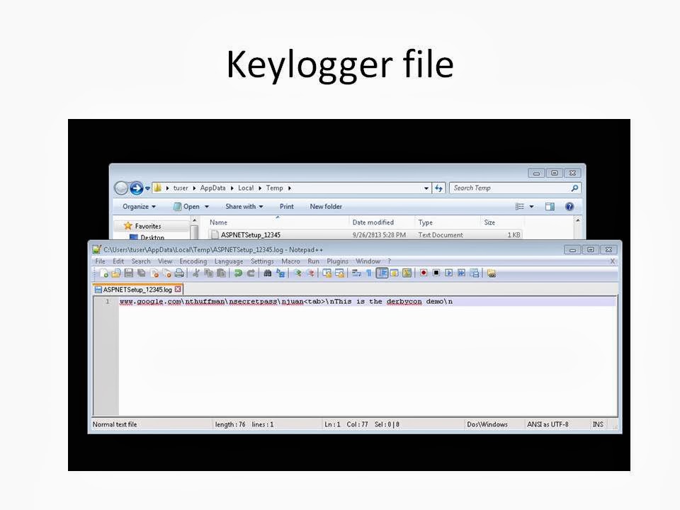 Myne-us: Testing Malware Scenarios in your Environment Derbycon 2013