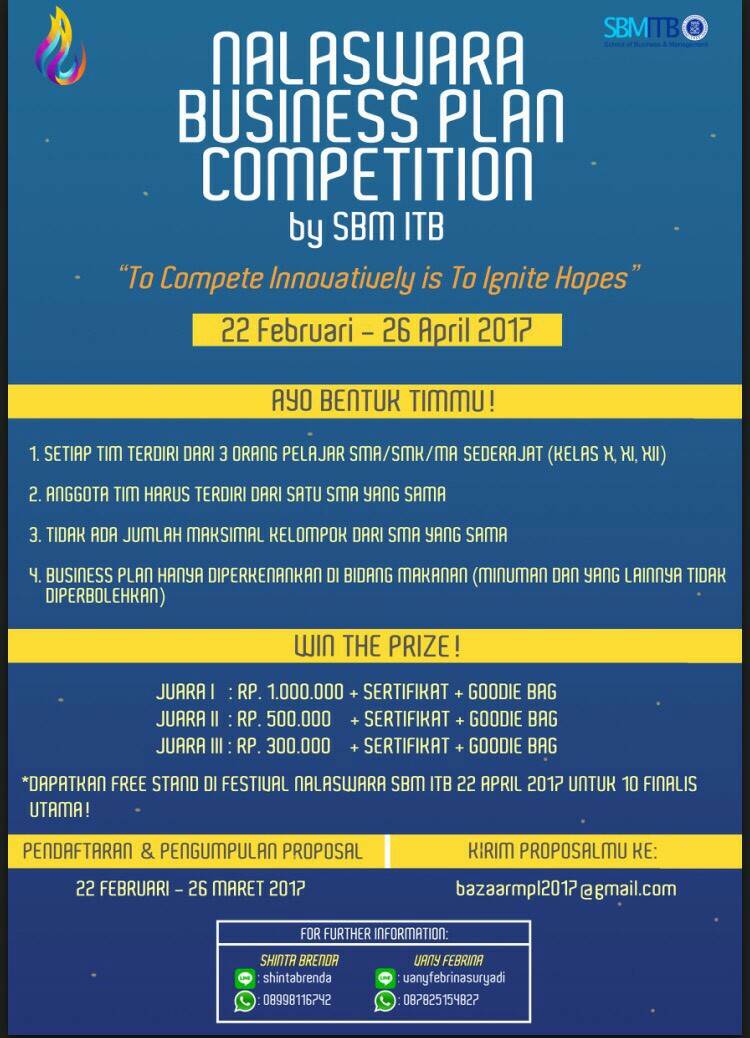 Info lomba business plan 2020 image